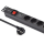 Listwa zasilająca Qoltec Aluminiowa Listwa zasilająca PDU do RACK 19'' 1U 16A 6xSCH